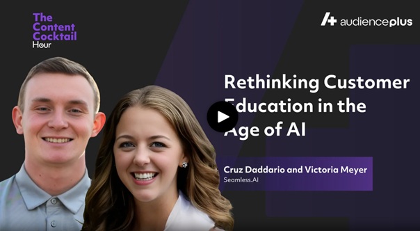 Customer Education team on Content Cocktail Hour podcast