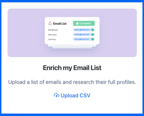 Enrich My Email List